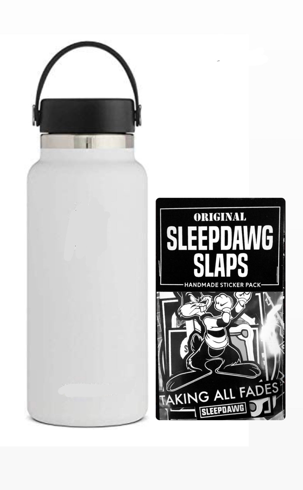 32oz HydroFlask + Sticker Pack