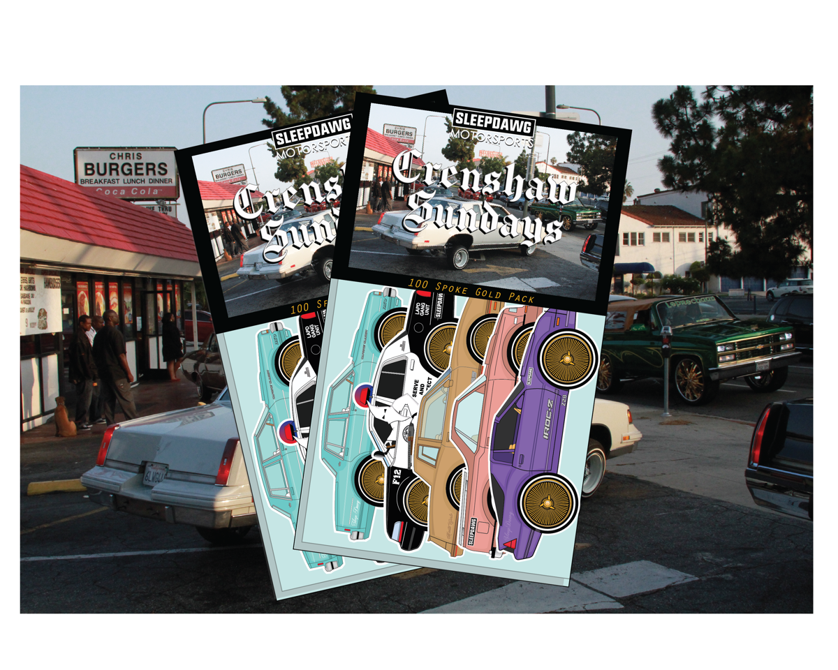 ‘Crenshaw Sundays’ Sticker Pack