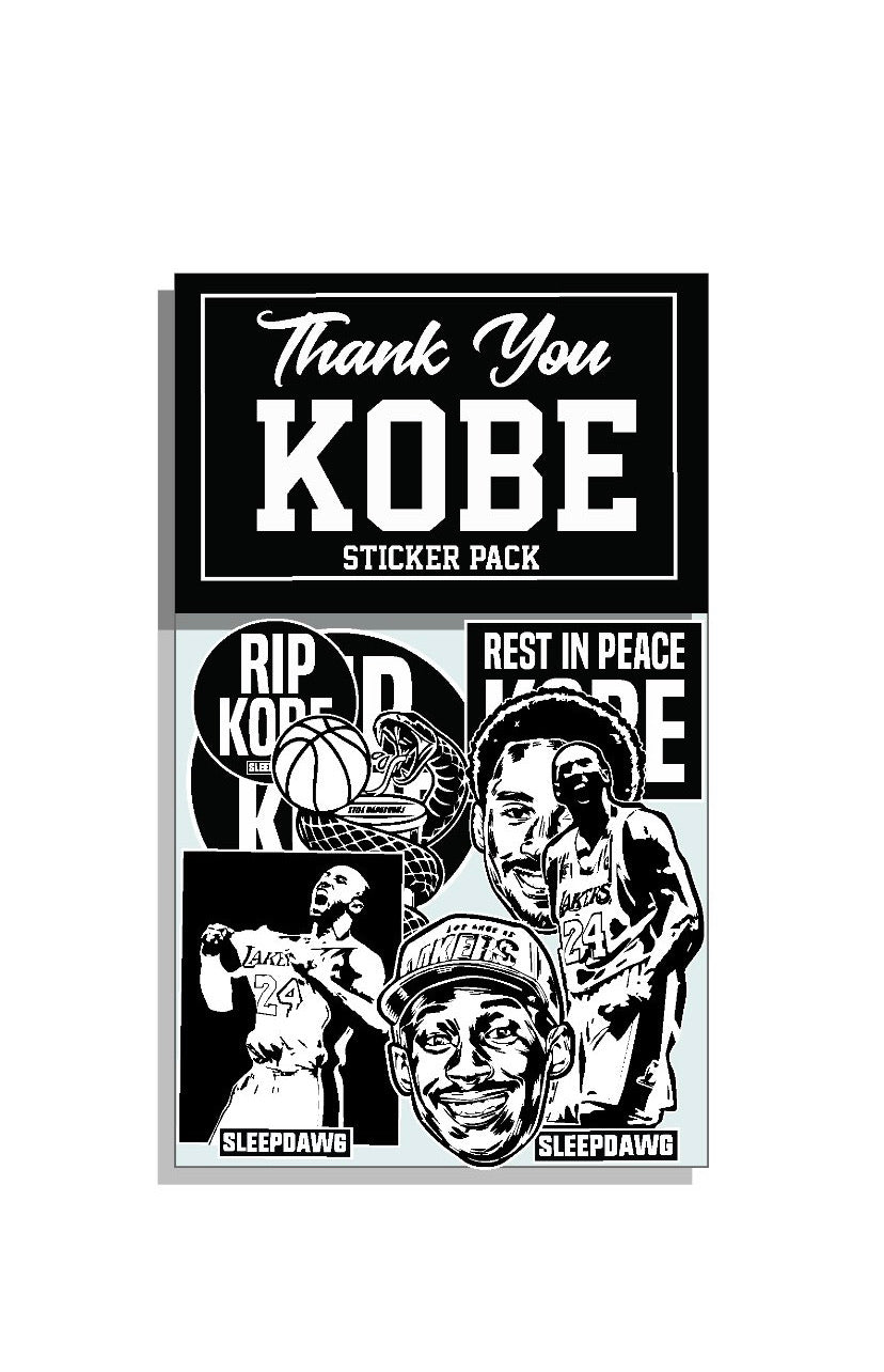 Thank You Kobe - Sticker Pack