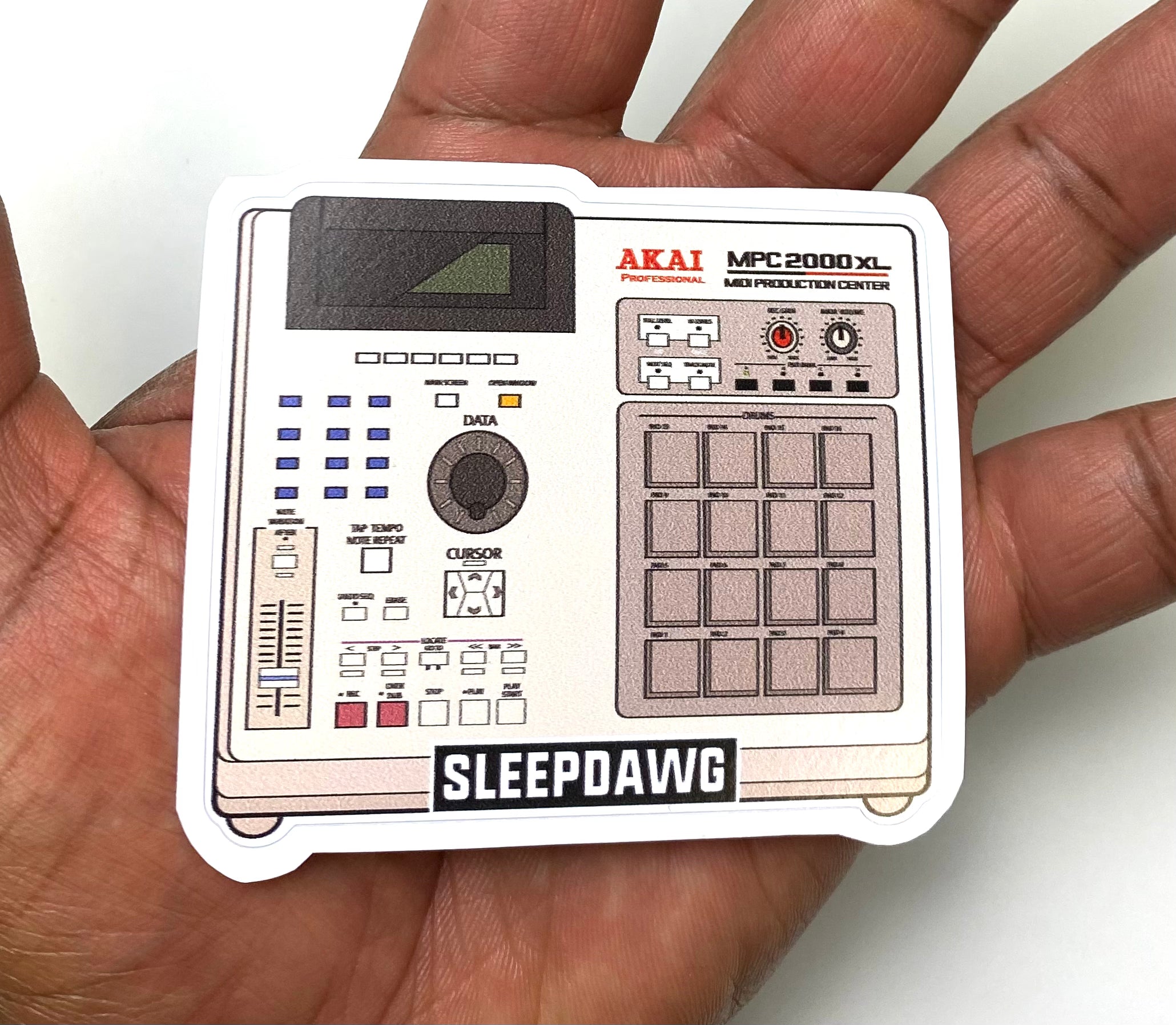 MPC 2000XL Sticker