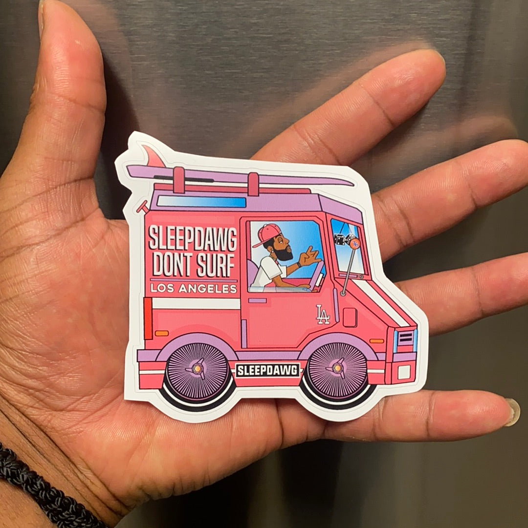 SleepDontSurf Sticker