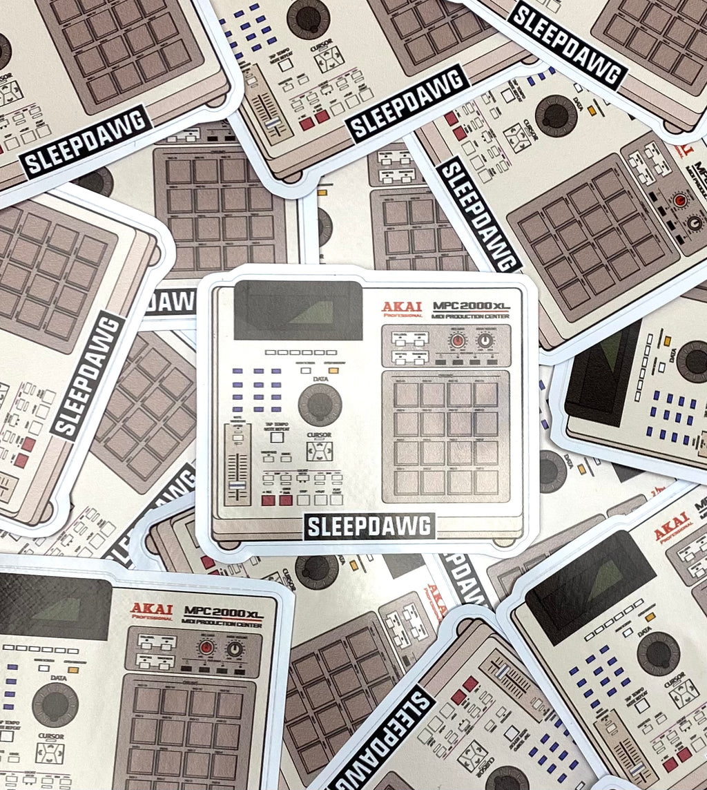 MPC 2000XL Sticker