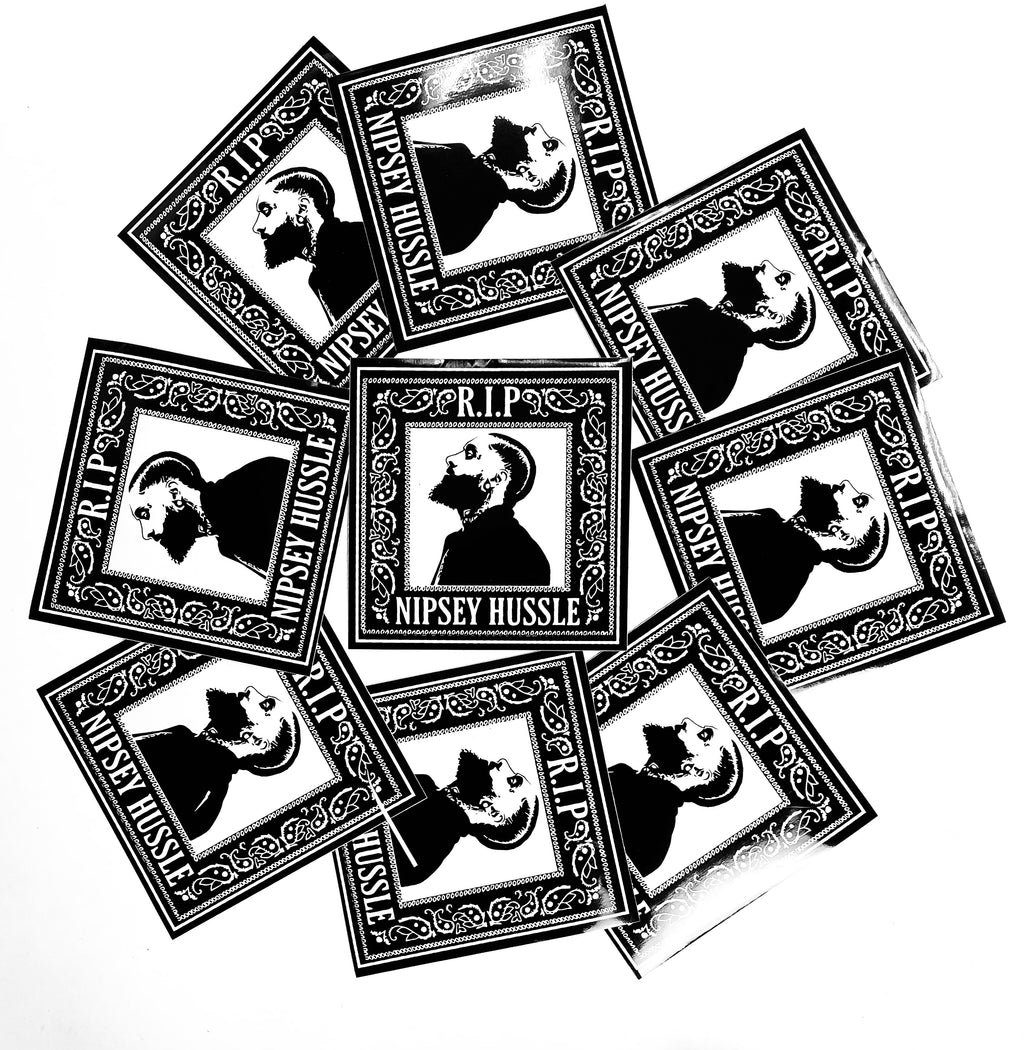 Nipsey Sticker